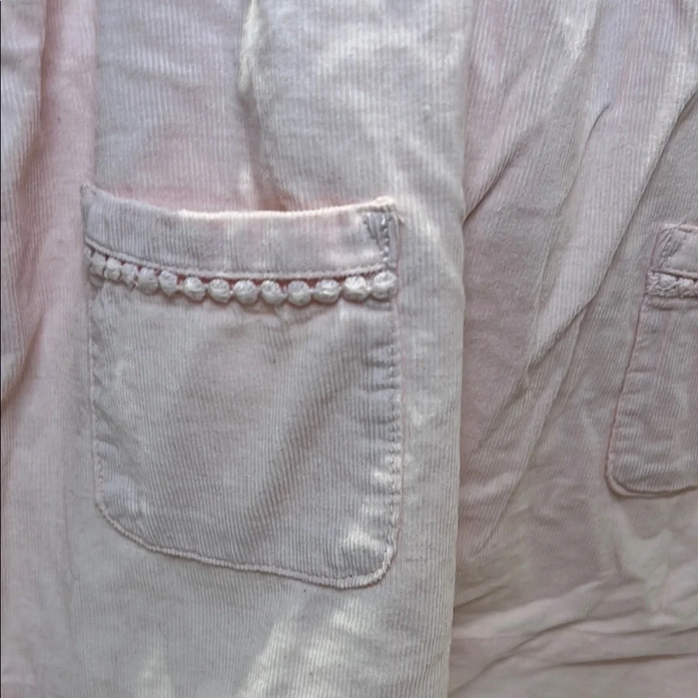 GAP Pink Smocked Sundress with Flutter Sleeves